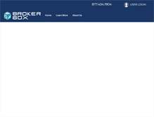 Tablet Screenshot of brokerbox.net